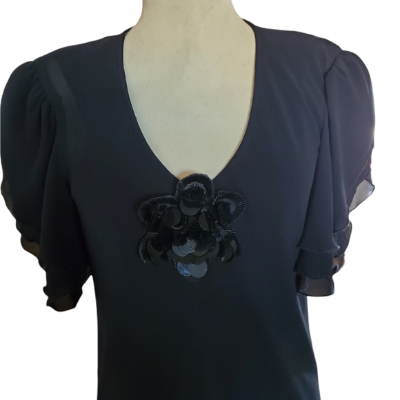 Vintage I. Magnin Ann Hobbs for Cattiva Dress (MC) - Picture 3 of 7